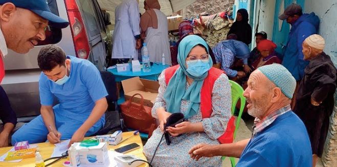 Une caravane médicale pluridisciplinaire à la rescousse des blessés à Tlat N'Yacoub Une caravane médicale pluridisciplinaire à la rescousse des blessés à Tlat N'Yacoub