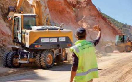 La province de Chichaoua affiche une fluidité de la circulation sur les routes endommagées La province de Chichaoua affiche une fluidité de la circulation sur les routes endommagées