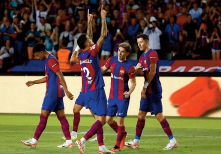 Liga: Le Barça renverse le Celta Vigo et prend la tête Liga: Le Barça renverse le Celta Vigo et prend la tête