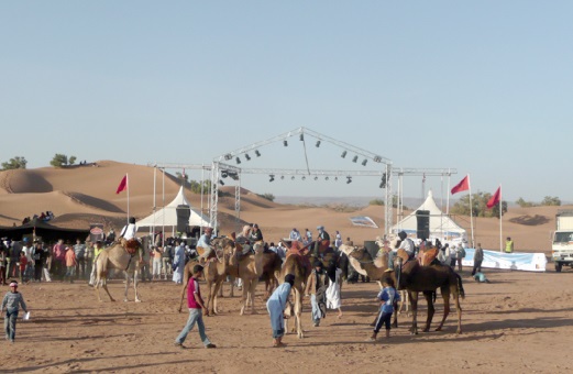 ​Les nomades du sud-est marocain au Festival à Mhamid El Ghizlane
