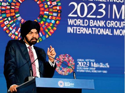 Ajay Banga : Le fardeau de la dette entrave la réalisation des ODD Ajay Banga : Le fardeau de la dette entrave la réalisation des ODD