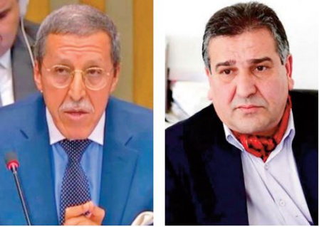 Omar Hilale et Abdelhamid Jmahri