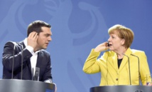 Tsipras et Merkel s'accordent pour dépasser les clichés Tsipras et Merkel s'accordent pour dépasser les clichés