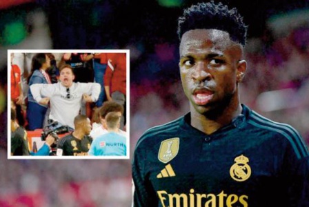 Vinicius de nouveau victime de racisme à Séville Vinicius de nouveau victime de racisme à Séville