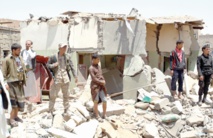 La coalition arabe bombarde des positions rebelles à Aden La coalition arabe bombarde des positions rebelles à Aden