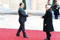 Tapis rouge au Président tunisien à Paris Tapis rouge au Président tunisien à Paris