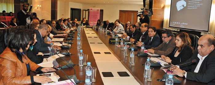 Driss Lachguar lors de la journée d’étude organisée par l’USFP Driss Lachguar lors de la journée d’étude organisée par l’USFP