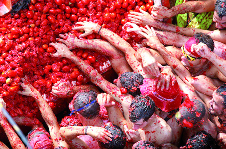 Les festivals à voir une fois dans sa vie : La tomatina (Espagne) Les festivals à voir une fois dans sa vie : La tomatina (Espagne)
