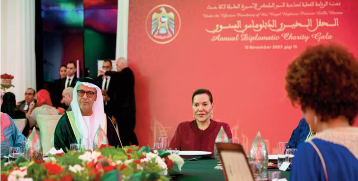 SAR la Princesse Lalla Hasnaa préside à Rabat le dîner de gala diplomatique annuel de bienfaisance