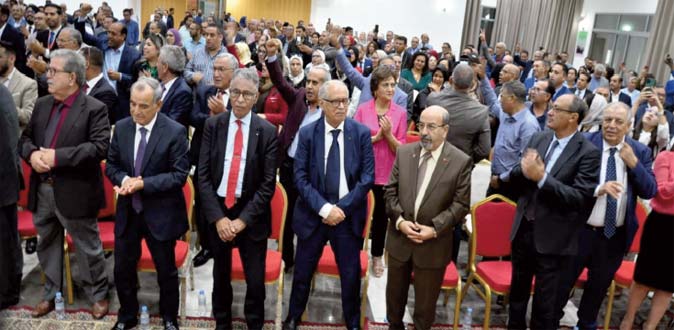 Driss Lachguar : Nous sommes tenus, en tant qu’avocates et avocats affiliés à l’USFP, de veiller à la consolidation et l’immunisation de cet édifice professionnel Driss Lachguar : Nous sommes tenus, en tant qu’avocates et avocats affiliés à l’USFP, de veiller à la consolidation et l’immunisation de cet édifice professionnel