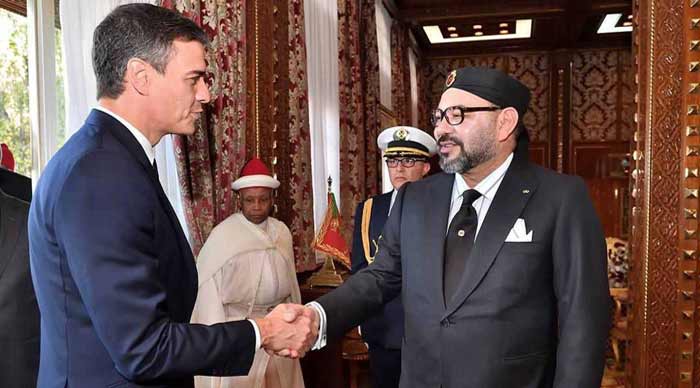 SM le Roi félicite M. Pedro Sanchez à l'occasion de son investiture Président du gouvernement espagnol SM le Roi félicite M. Pedro Sanchez à l'occasion de son investiture Président du gouvernement espagnol