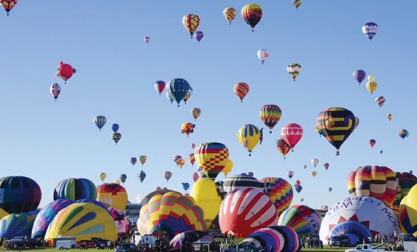 Les festivals à voir une fois dans sa vie : Festival international de Montgolfières d’Albuquerque, (Etats-Unis) Les festivals à voir une fois dans sa vie : Festival international de Montgolfières d’Albuquerque, (Etats-Unis)