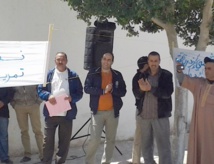 Les habitants de Tamanar protestent contre leur enclavement Les habitants de Tamanar protestent contre leur enclavement