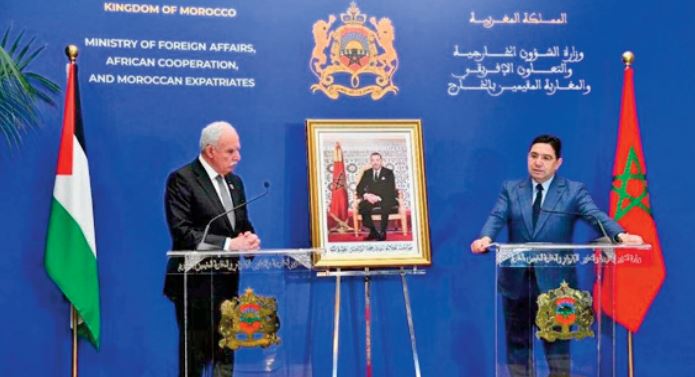 Nasser Bourita souligne le soutien inconditionnel du Maroc aux droits légitimes du peuple palestinien Nasser Bourita souligne le soutien inconditionnel du Maroc aux droits légitimes du peuple palestinien