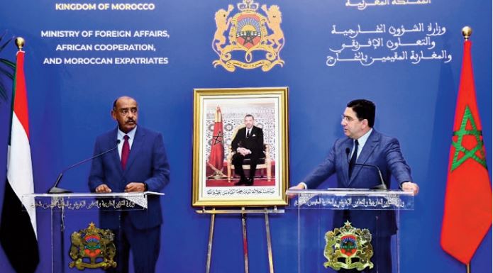 Nasser Bourita souligne les positions constantes du Maroc soutenant l'intégrité territoriale du Soudan Nasser Bourita souligne les positions constantes du Maroc soutenant l'intégrité territoriale du Soudan