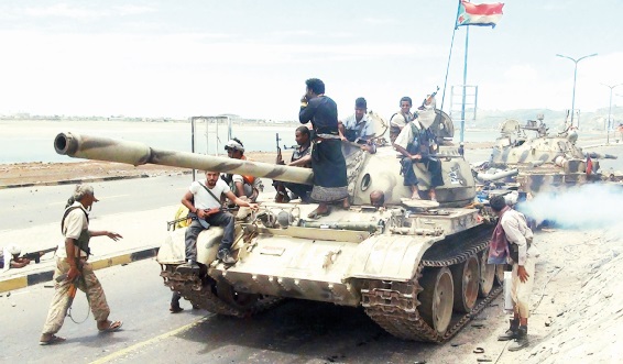 Des soldats de la coalition déployés pour la première fois au Yémen Des soldats de la coalition déployés pour la première fois au Yémen