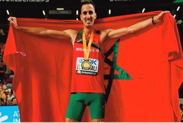 Soufiane El Bakkali désigné 2ème meilleur athlète masculin de l'année Soufiane El Bakkali désigné 2ème meilleur athlète masculin de l'année