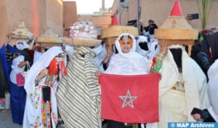 Les Marocains célèbrent, pour la première fois, le Nouvel An amazigh Les Marocains célèbrent, pour la première fois, le Nouvel An amazigh