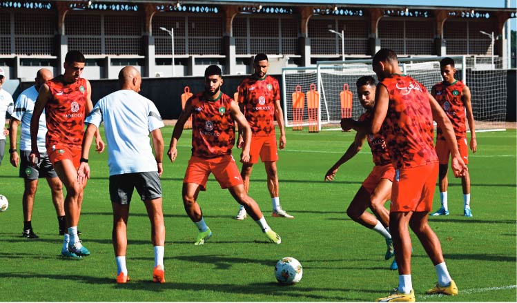 Walid Regragui place sa confiance dans de nouveaux noms Walid Regragui place sa confiance dans de nouveaux noms