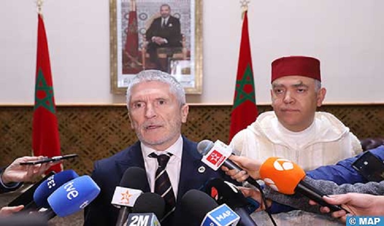 Fernando Grande-Marlaska : La collaboration entre Rabat et Madrid dans les domaines sécuritaire et migratoire marquée par un niveau élevé d’efficacité