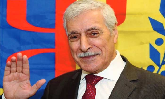 Ferhat Mehenni, leader des indépendantistes kabyles.