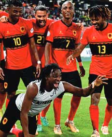 Les surnoms des joueurs de l'Angola
