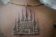 ​Des tatouages sacrés comme  souvenir de vacances de Thaïlande