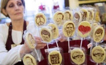 En Russie, on peint avec du chocolat En Russie, on peint avec du chocolat