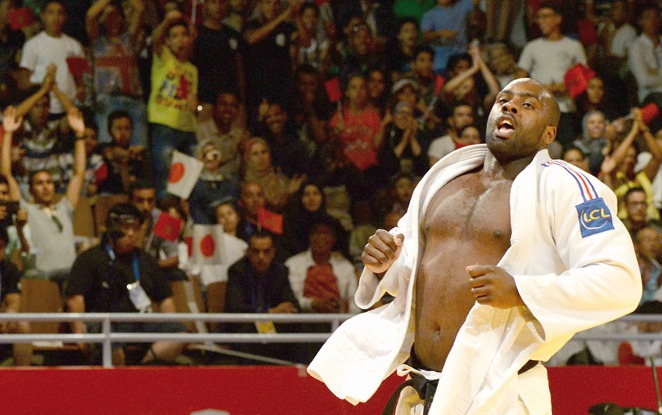 Teddy Riner survole les débats Teddy Riner survole les débats