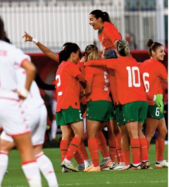 La sélection féminine du Maroc monte en puissance