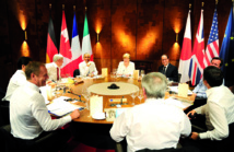 Le G7 inflexible avec Moscou, optimiste sur le climat et uni face au terrorisme Le G7 inflexible avec Moscou, optimiste sur le climat et uni face au terrorisme