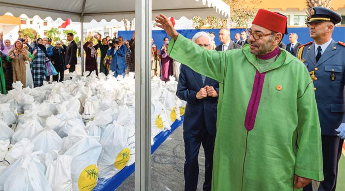 a Majesté le Roi lance à Rabat l'opération nationale “Ramadan 1445” qui bénéficiera à un million de ménages a Majesté le Roi lance à Rabat l'opération nationale “Ramadan 1445” qui bénéficiera à un million de ménages