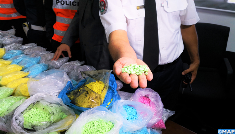 Focus sur les efforts du Maroc dans la lutte contre le trafic de psychotropes Focus sur les efforts du Maroc dans la lutte contre le trafic de psychotropes