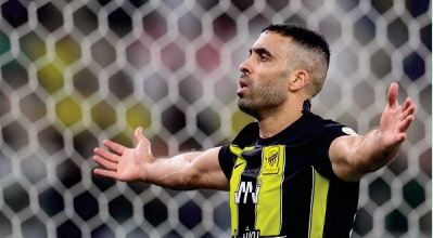 Abderrazak Hamdallah devient le deuxième meilleur buteur du championnat saoudien