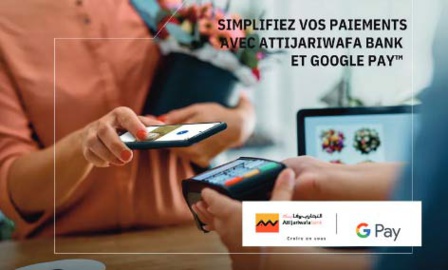Attijariwafa bank lance la solution de paiement Google Pay pour ses clients au Maroc Attijariwafa bank lance la solution de paiement Google Pay pour ses clients au Maroc