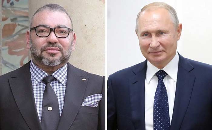 SM le Roi félicite M. Vladimir Poutine à l’occasion de sa réélection Président de la Fédération de Russie SM le Roi félicite M. Vladimir Poutine à l’occasion de sa réélection Président de la Fédération de Russie