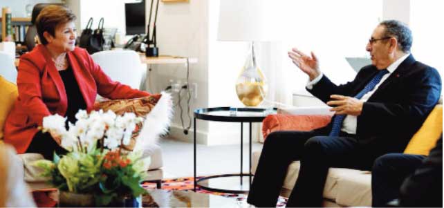 L’ambassadeur de SM le Roi à Washington reçu par la directrice générale du FMI