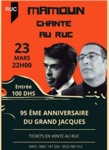 Mamoun Brel au RUC. Belle soirée artistique en perspective Mamoun Brel au RUC. Belle soirée artistique en perspective