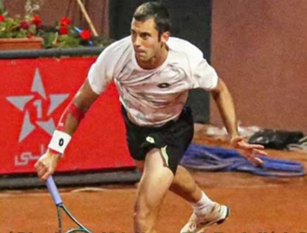 Elimination du Serbe Laslo Djere, tête de série numéro 1 du tournoi