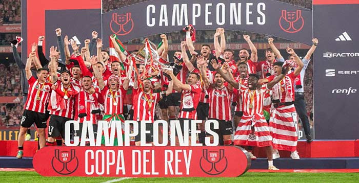 L’Athletic Bilbao remporte la Coupe du Roi 40 ans après L’Athletic Bilbao remporte la Coupe du Roi 40 ans après