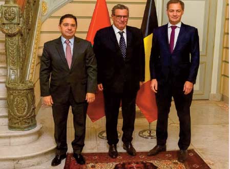 Arrivée au Maroc du Premier ministre belge pour co-présider la Haute commission mixte bilatérale Arrivée au Maroc du Premier ministre belge pour co-présider la Haute commission mixte bilatérale