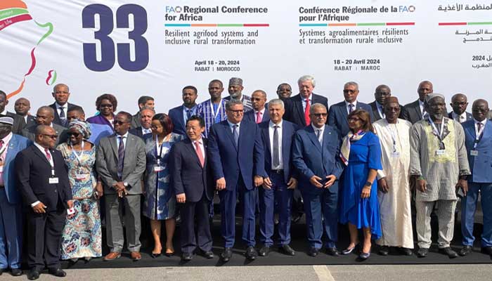 Coup d'envoi à Rabat de la 33ème session de la Conférence régionale de la FAO pour l'Afrique Coup d'envoi à Rabat de la 33ème session de la Conférence régionale de la FAO pour l'Afrique