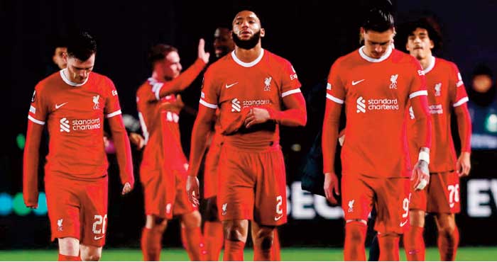 C"/C# : Pas de miracle pour Liverpool C"/C# : Pas de miracle pour Liverpool