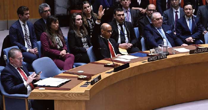 Les Etats-Unis rejettent l'adhésion pleine et entière de la Palestine à l'ONU Les Etats-Unis rejettent l'adhésion pleine et entière de la Palestine à l'ONU