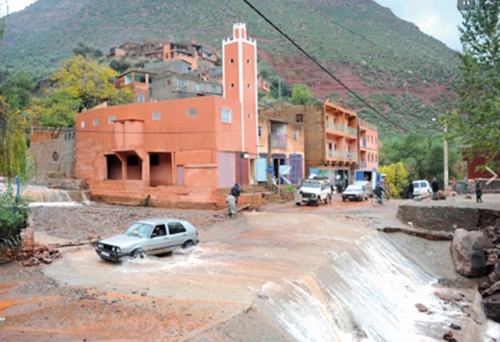 Averses orageuses à Marrakech et ses environs