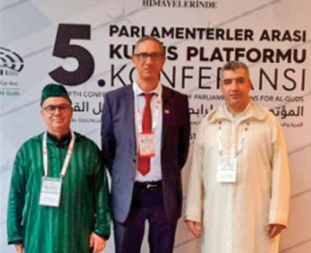 Une délégation parlementaire marocaine réitère à Istanbul la position constante du Royaume concernant la justesse de la cause palestinienne Une délégation parlementaire marocaine réitère à Istanbul la position constante du Royaume concernant la justesse de la cause palestinienne
