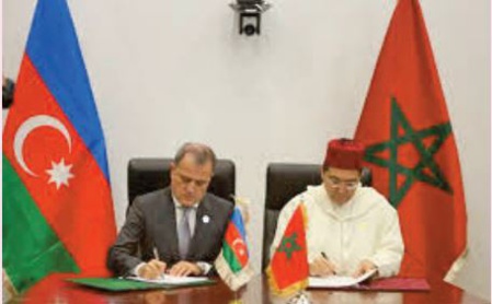 Signature d'un accord d'exemption de visa pour les passeports ordinaires entre le Maroc et l'Azerbaïdjan Signature d'un accord d'exemption de visa pour les passeports ordinaires entre le Maroc et l'Azerbaïdjan