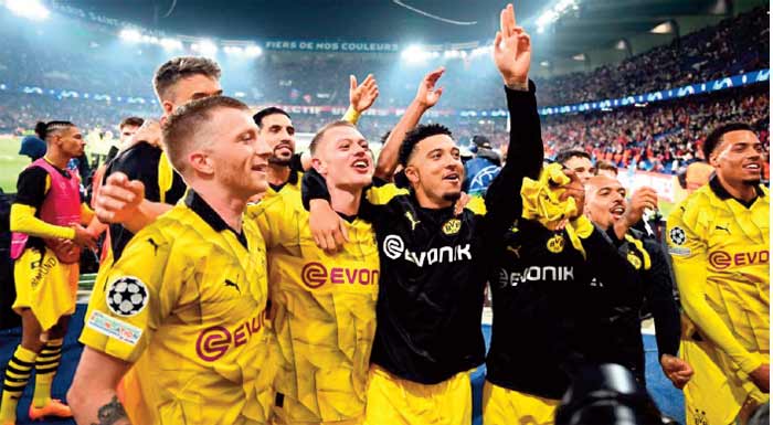 Le PSG puni et éliminé par Dortmund aux portes de la finale Le PSG puni et éliminé par Dortmund aux portes de la finale
