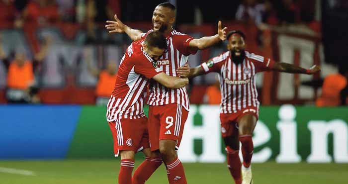 El Kaabi propulse l’Olympiacos en finale de la Ligue Europa Conférence El Kaabi propulse l’Olympiacos en finale de la Ligue Europa Conférence