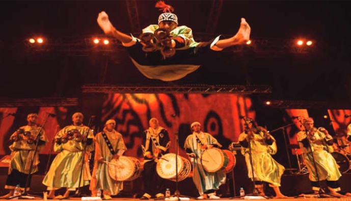 La cité ocre vibre aux rythmes de la 7e édition du "Marrakech Gnaoua Show"